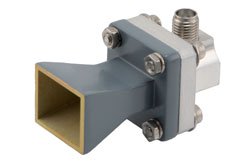 WR-42 Standard Gain Horn with 10 dBi gain, SMA Female connector - Cost-Effective Alternative