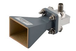 WR-42 Standard Gain Horn with 15 dBi gain, 2.92mm Female connector - Cost-Effective Alternative