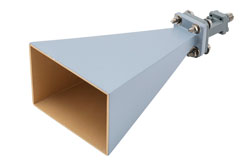 WR-42 Standard Gain Horn with 20 dBi gain, End Launch 2.92mm Female connector - Cost-Effective Alternative