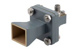 WR-51 Standard Gain Horn with 10 dBi gain, SMA Female connector - Cost-Effective Alternative