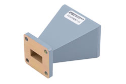 WR-62 Waveguide Antenna, 12.4 GHz to 18 GHz Frequency Range, 15 dBi Gain, - Cost-Effective Alternative