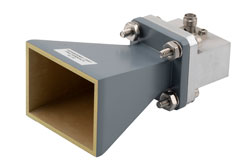 PEWAN062-15SF.jpg WR-62 Standard Gain Horn with 15 dBi gain, SMA Female connector - Cost-Effective Alternative