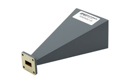 WR-62 Waveguide Antenna, 12.4 GHz to 18 GHz Frequency Range, 20 dBi Gain, - Cost-Effective Alternative