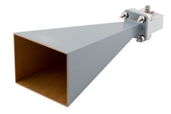 WR-62 Standard Gain Horn with 20 dBi gain, SMA Female connector - Cost-Effective Alternative