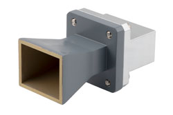 WR-75 Standard Gain Horn with 10 dBi gain, End Launch SMA Female connector - Cost-Effective Alternative