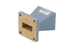 WR-90 Waveguide Antenna, 8.2 GHz to 12.4 GHz Frequency Range, 10 dBi Gain, UG-135/U Flange - Cost-Effective Alternative