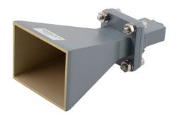 WR-90 Standard Gain Horn with 15 dBi gain, End Launch SMA Female connector - Cost-Effective Alternative