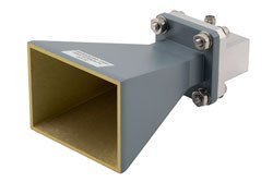 WR-90 Standard Gain Horn with 15 dBi gain, SMA Female connector - Cost-Effective Alternative