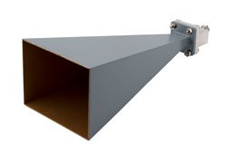 WR-90 Standard Gain Horn with 20 dBi gain, End Launch N Female connector - Cost-Effective Alternative