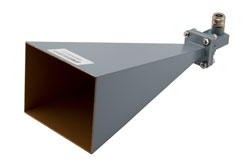 WR-90 Standard Gain Horn with 20 dBi gain, Type N Female connector - Cost-Effective Alternative