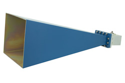 WR-284 Waveguide Standard Gain Horn Antenna Operating From 2.6 GHz to 3.95 GHz With a Nominal 15 dB Gain SMA Female Input - Cost-Effective Alternative