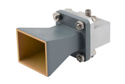 WR-102 Standard Gain Horn with 10 dBi gain, SMA Female connector - Cost-Effective Alternative