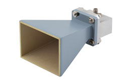 WR-102 Standard Gain Horn with 15 dBi gain, SMA Female connector - Cost-Effective Alternative