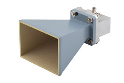WR-102 Standard Gain Horn with 15 dBi gain, SMA Male connector - Cost-Effective Alternative