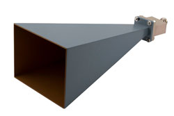 WR-102 Standard Gain Horn with 20 dBi gain, End Launch N Female connector - Cost-Effective Alternative