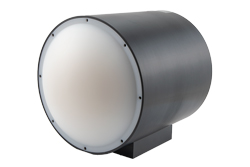 WR-10 Waveguide Gaussian Optics Lens Antenna, 88 GHz to 100 GHz Frequency Range, 40 dBi Gain, UG-387/U-Mod Flange - Cost-Effective Alternative