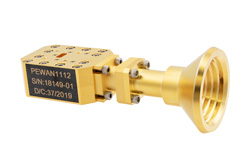 WR-28 Waveguide Dual Polarized Scalar Feed Horn Antenna, 24 GHz to 42 GHz Frequency Range, 15 dBi Gain, UG-599/U Flange - Cost-Effective Alternative