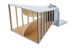 Broadband Gain Horn Antenna,  1 GHz to4  GHz 10 dBi Gain, N Type Female Connector - Cost-Effective Alternative