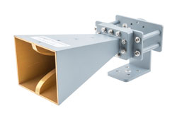 Broadband Gain Horn Antenna, 6 GHz to 18 GHz 15 dBi Gain, SMA Female Connector - Cost-Effective Alternative