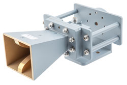 Broadband Gain Horn Antenna, 8 GHz to 18 GHz 10 dBi Gain, SMA Female Connector - Cost-Effective Alternative