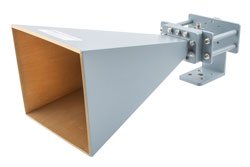 Broadband Gain Horn Antenna, 8 GHz to 18 GHz 20 dBi Gain, 2.92 Female Connector - Cost-Effective Alternative