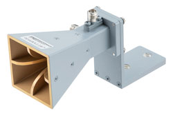 PEWAN1167.jpg Broadband Horn Antenna, Dual Polarized 18 GHz to 40 GHz 15 dBi Gain, 2.92mm Female Connector - Cost-Effective Alternative