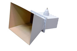 WR-1500 Waveguide Standard Gain Horn Antenna Operating From 490 MHz to 750 MHz, 10 dBi Gain with N Type Female Connector - Cost-Effective Alternative