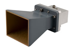 WR-159 Standard Gain Horn with 10 dBi gain, SMA Female connector - Cost-Effective Alternative