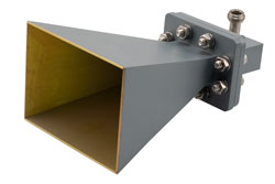 WR-159 Standard Gain Horn with 15 dBi gain, N Female connector - Cost-Effective Alternative