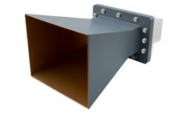 PEWAN430-10SF.jpg WR-430 Standard Gain Horn with 10 dBi gain, SMA Female connector - Cost-Effective Alternative