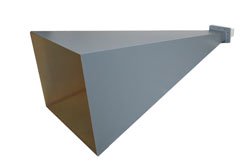 PEWAN430-20SF.jpg WR-430 Standard Gain Horn with 20 dBi gain, SMA Female connector - Cost-Effective Alternative