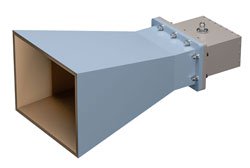 WR-650 Waveguide Standard Gain Horn Antenna Operating From 1.13 GHz to 1.73 GHz, 10 dBi Gain with N Type Female - Cost-Effective Alternative