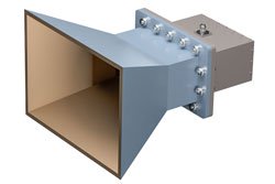 WR-770 Waveguide Standard Gain Horn Antenna Operating From 960 MHz to 1460 MHz, 10 dBi Gain with N Type Female - Cost-Effective Alternative