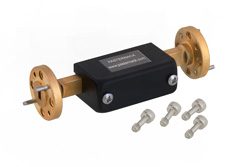 WR-15 Waveguide Fixed Attenuator, 30 dB, from 50 GHz to 75 GHz, UG-385/U Round Cover Flange - Cost-Effective Alternative