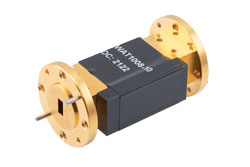 WR-22 Waveguide Fixed Attenuator, 10 dB, from 33 GHz to 50 GHz, UG-383/U Round Cover Flange, 4W Power - Cost-Effective Alternative