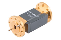 WR-22 Waveguide Fixed Attenuator, 30 dB, from 33 GHz to 50 GHz, UG-383/U Round Cover Flange, 4W Power - Cost-Effective Alternative