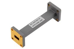 WR-34 Waveguide Fixed Attenuator, 10 dB, from 21.7 GHz to 33 GHz, UG-1530/U Square Cover Flange, Rated to 0.5 Watt - Cost-Effective Alternative