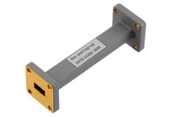 WR-34 Waveguide Fixed Attenuator, 20 dB, from 21.7 GHz to 33 GHz, UG-1530/U Square Cover Flange, Rated to 0.5 Watt - Cost-Effective Alternative