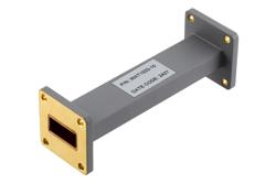 WR-90 Waveguide Fixed Attenuator, 10 dB, from 8.2 GHz to 12.4 GHz, UG-39/U Square Cover Flange, Rated to 2 Watt - Cost-Effective Alternative