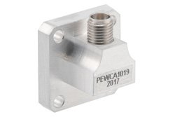 WR-42 UG-597/U Square Cover Flange to 2.92mm Female Waveguide to Coax Adapter Operating from 18 GHz to 26.5 GHz - Cost-Effective Alternative