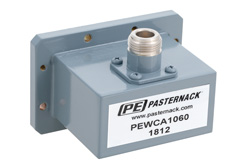 WR-229 CMR-229 Flange to N Female Waveguide to Coax Adapter Operating from 3.3 GHz to 4.9 GHz - Cost-Effective Alternative