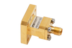 WRD-180 UG Square Cover Flange to 2.92mm Female Waveguide to Coax Adapter Operating from 18 GHz to 40 GHz in Copper Alloy - Cost-Effective Alternative