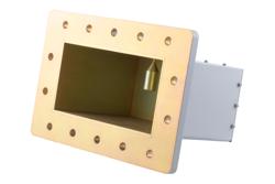 WR-770 CPR770F Flange to N-Type Female Waveguide to Coax Adapter Operating From 0.96 GHz to 1.46 GHz - Cost-Effective Alternative