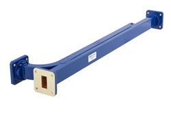 WR-75 Waveguide 10 dB Broadwall Coupler, Square Cover Flange, E-Plane Coupled Port, 10 GHz to 15 GHz, Copper Alloy - Cost-Effective Alternative