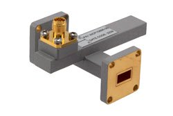 WR-34 Waveguide 30 dB Crossguide Coupler, UG Cover Flange, 2.92mm Female Coupled Port, 21.7 GHz to 33 GHz, Brass - Cost-Effective Alternative