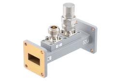 WR-90 Waveguide 40 dB Loop Coupler, UG Cover Flange, N Female Coupled Port, 8.2 GHz to 12.5 GHz, Aluminum - Cost-Effective Alternative
