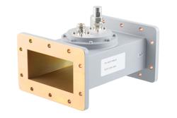 PEWCP1106N-40.jpg WR-430 Waveguide 40 dB Loop Coupler, CPR430F Flange, N Female Coupled Port, 1.72 GHz to 2.61 GHz, Aluminum - Cost-Effective Alternative