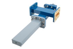 WR-137 Waveguide 50 dB Crossguide Coupler, CPR-137G Flange, SMA Female Coupled Port, 5.85 GHz to 8.2 GHz, Bronze - Cost-Effective Alternative