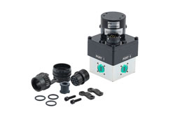 WR-28 Waveguide Electromechanical Relay SPDT/DPDT Failsafe Switch, Ka Band 40 GHz, 550 Watts, UG O-Ring, 28V, TTL Logic, Window Indicator - Cost-Effective Alternative