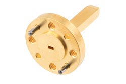 WR-8 Waveguide Probe Antenna Operating from 90 GHz to 140 GHz, 6.5 dBi Nominal Gain, UG-387/U-M Flange - Cost-Effective Alternative